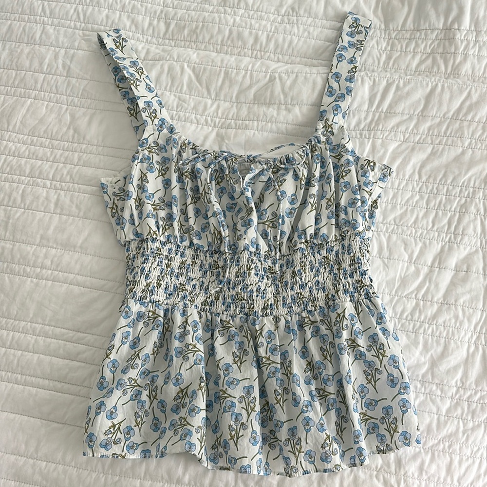 Jcrew Liberty Print Tank Top